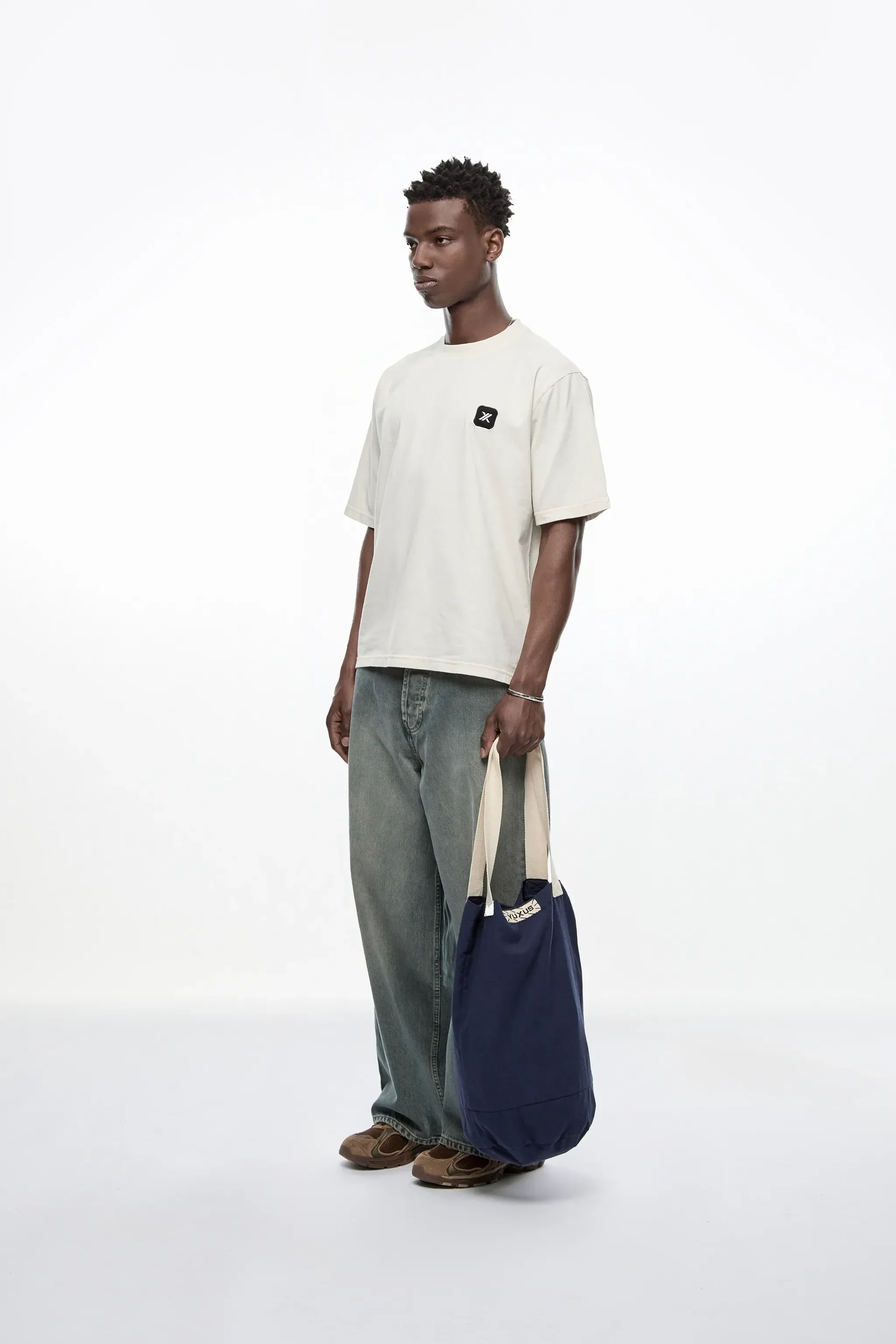 BLUE "LINEN" BAG - Image 11