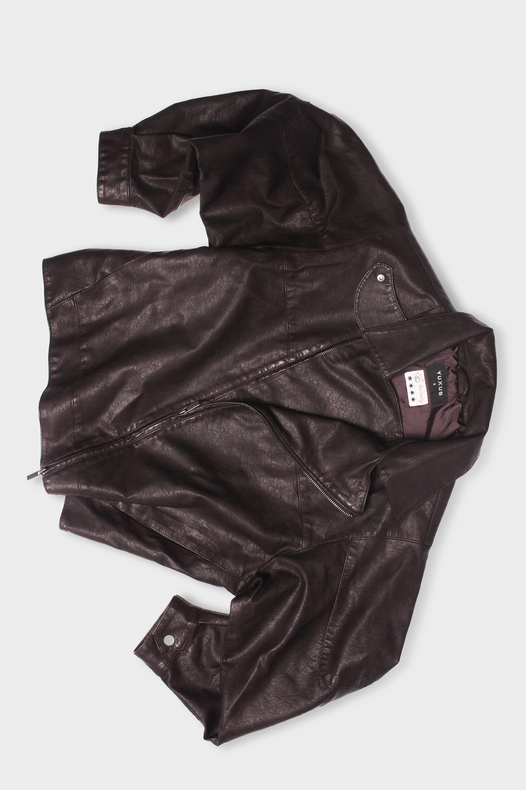 CHOCO "WINDY" PU LEATHER JACKET - Image 16
