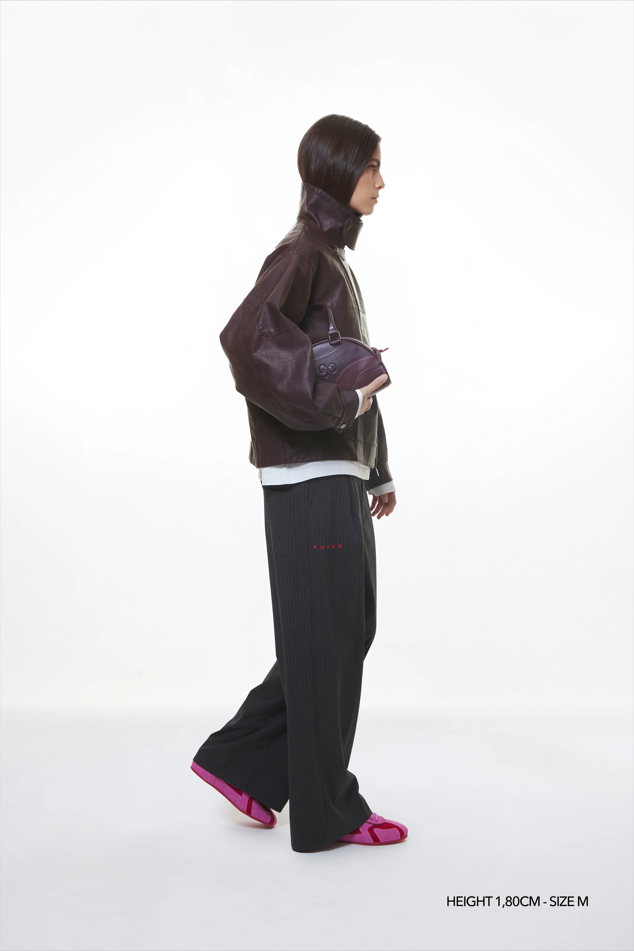 CHOCO "WINDY" PU LEATHER JACKET - Image 4