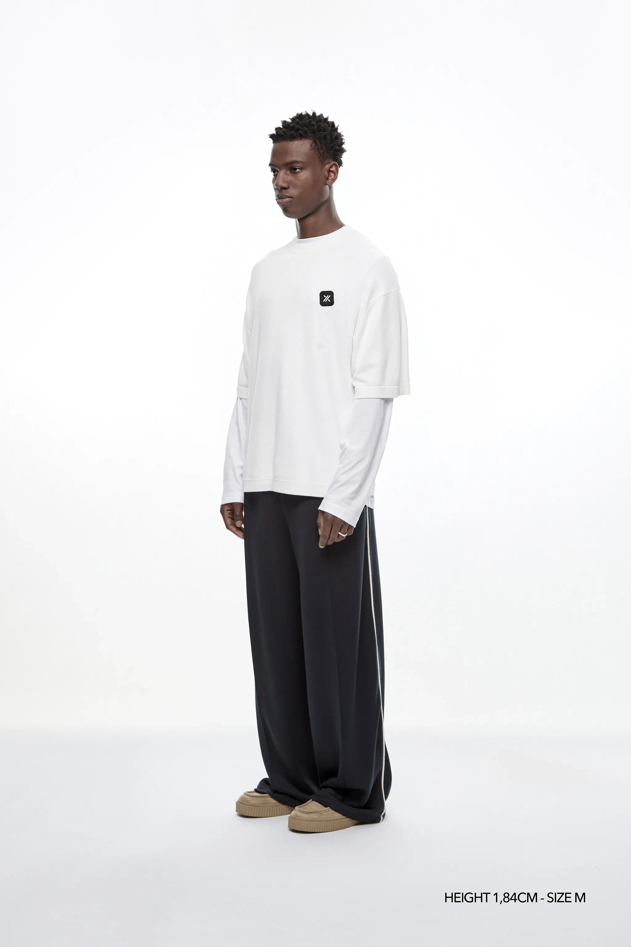CRYSTAL "GENESIS" KNITTED T-SHIRT - Image 8