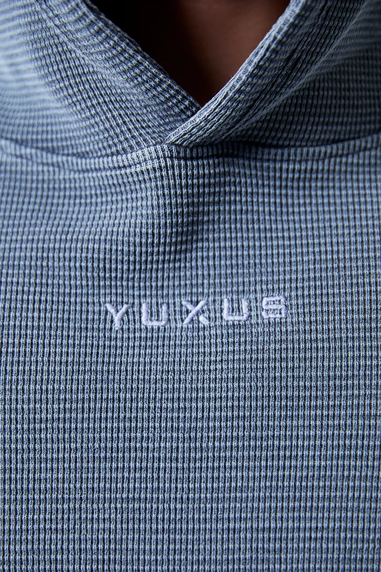 INDIGO "CRONOS" HOODIE - Image 4