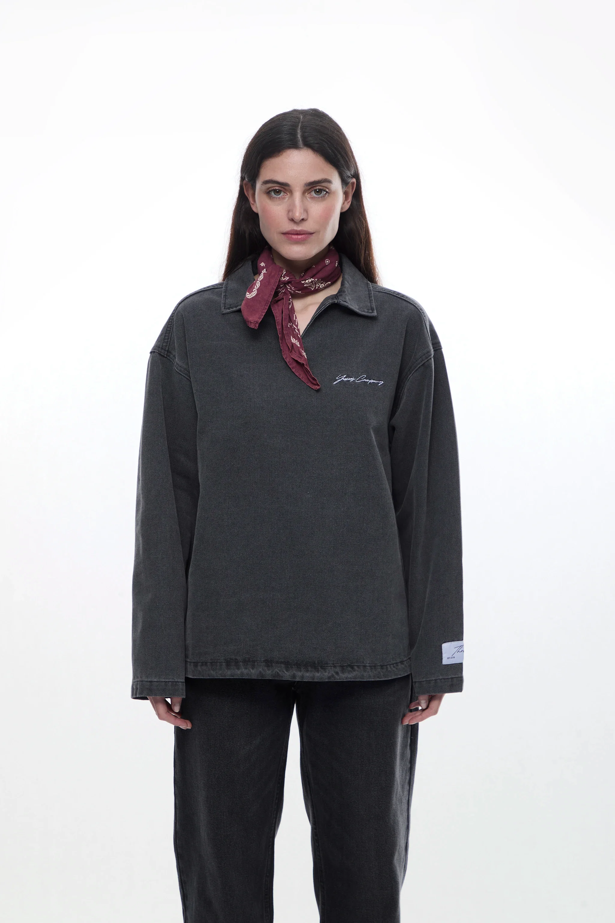 JETGRAY "THREADS" DENIM POLO - Image 8