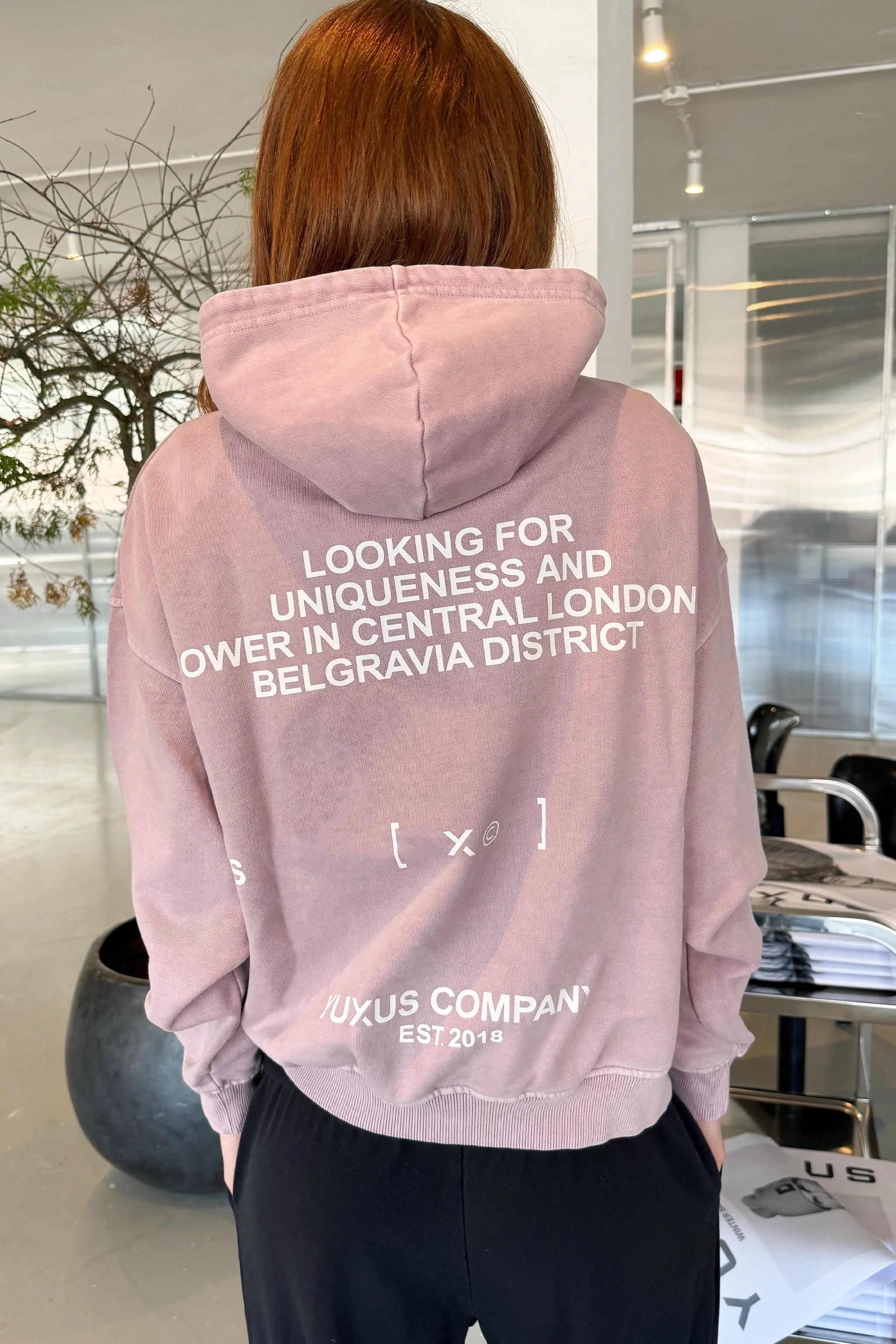 LAVENDER "BELGRAVE" HOODIE - Image 2
