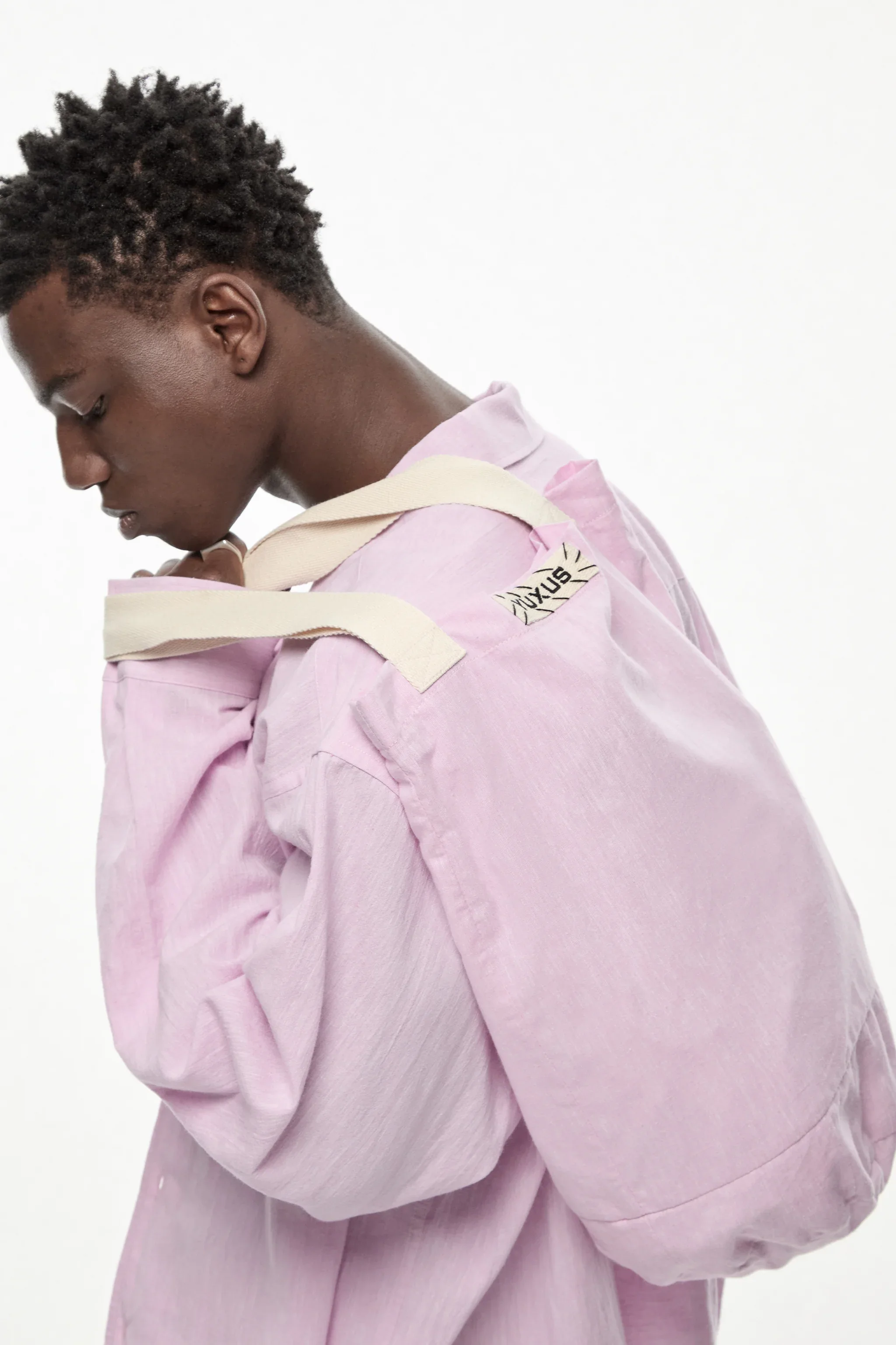 PINK "LINEN" BAG - Image 5