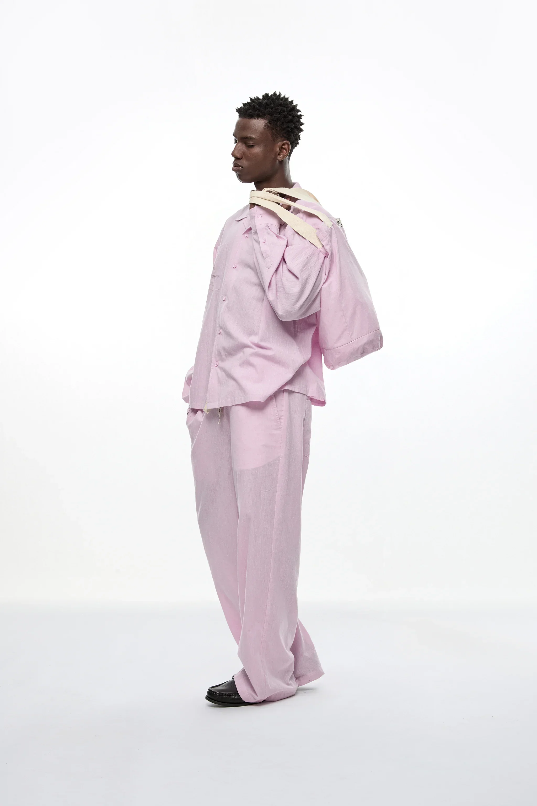 PINK "LINEN" BAG - Image 7