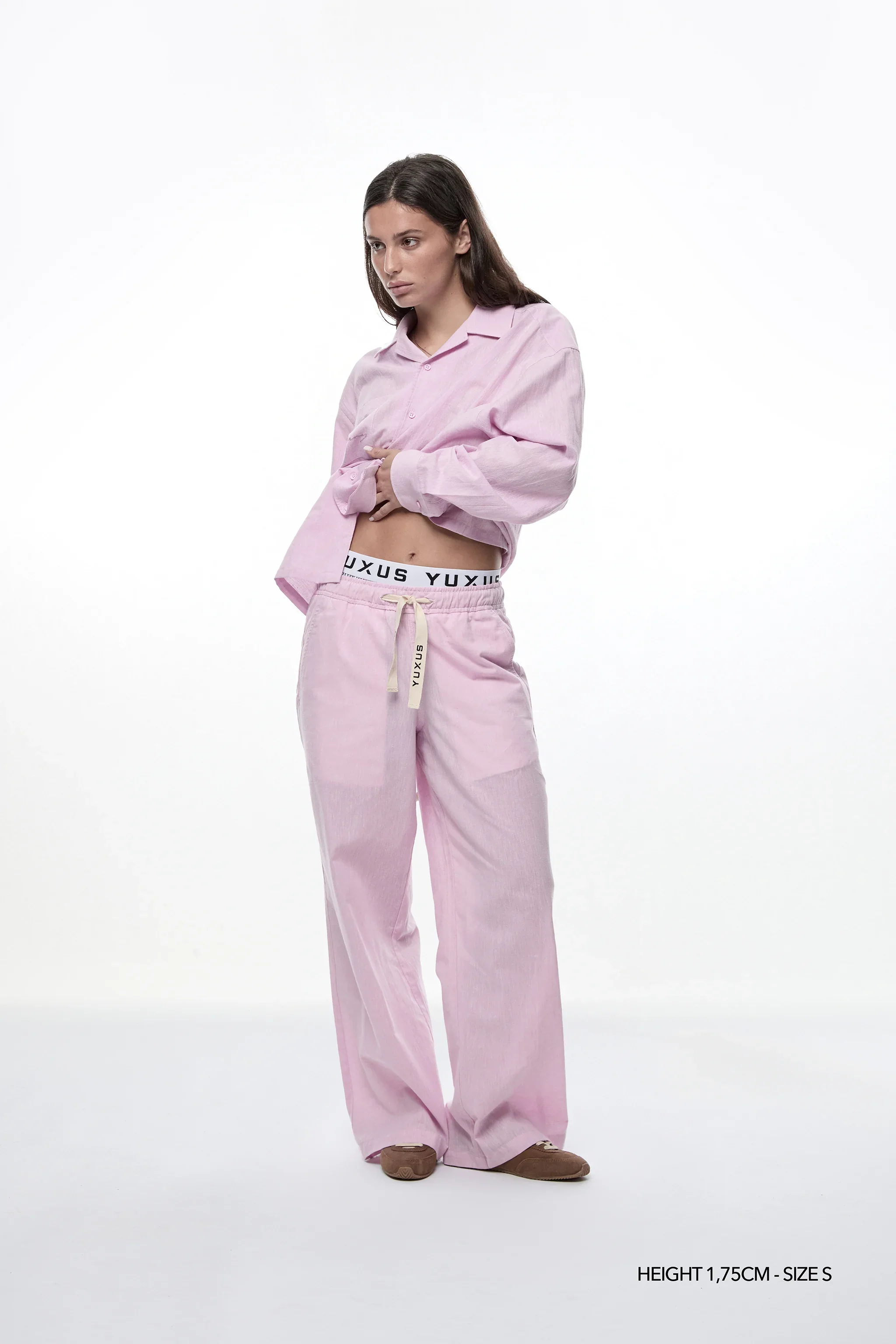 RASPBERRY "LINEN" PANTS - Image 4