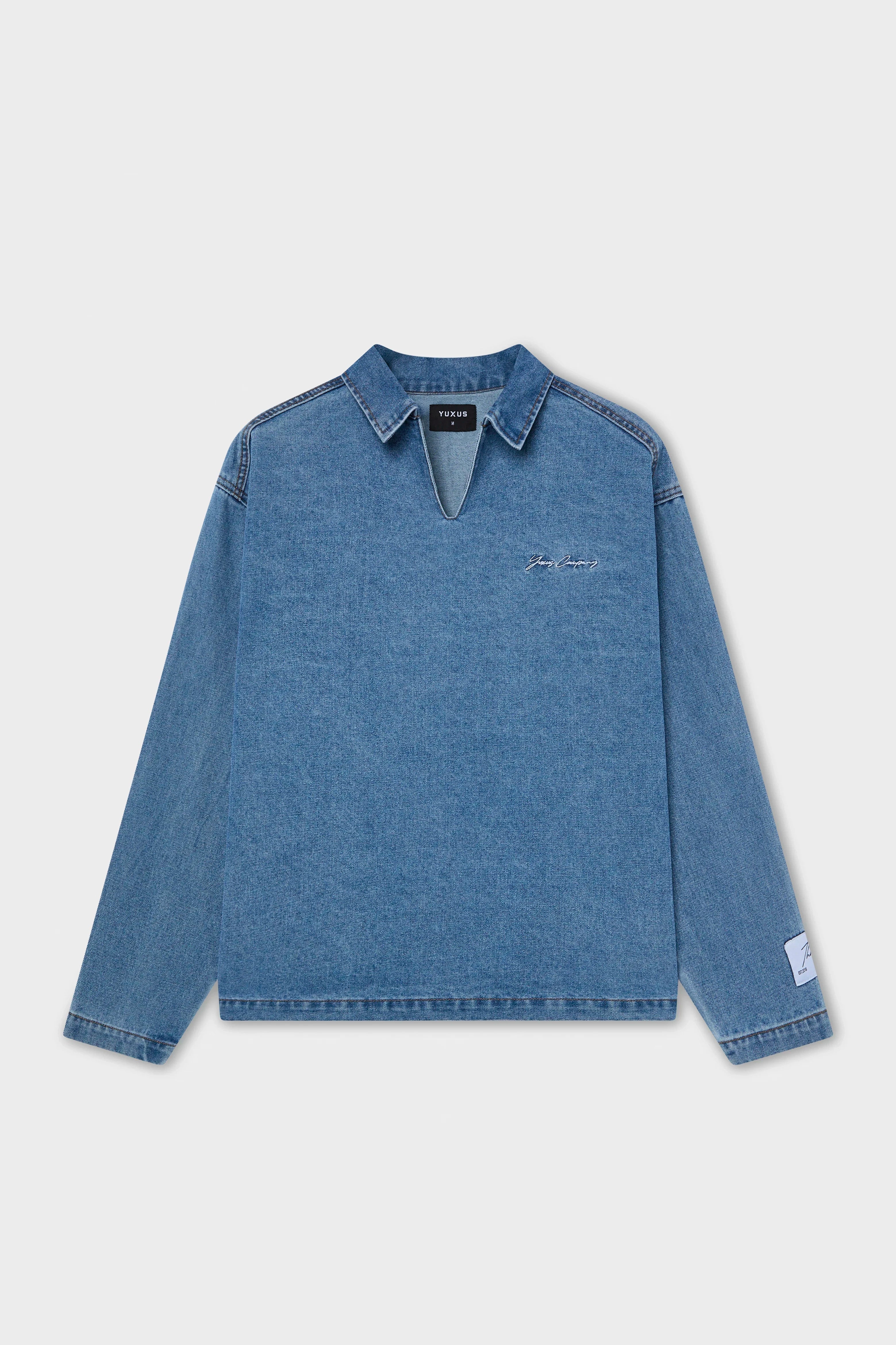 REGAL "THREADS" DENIM POLO