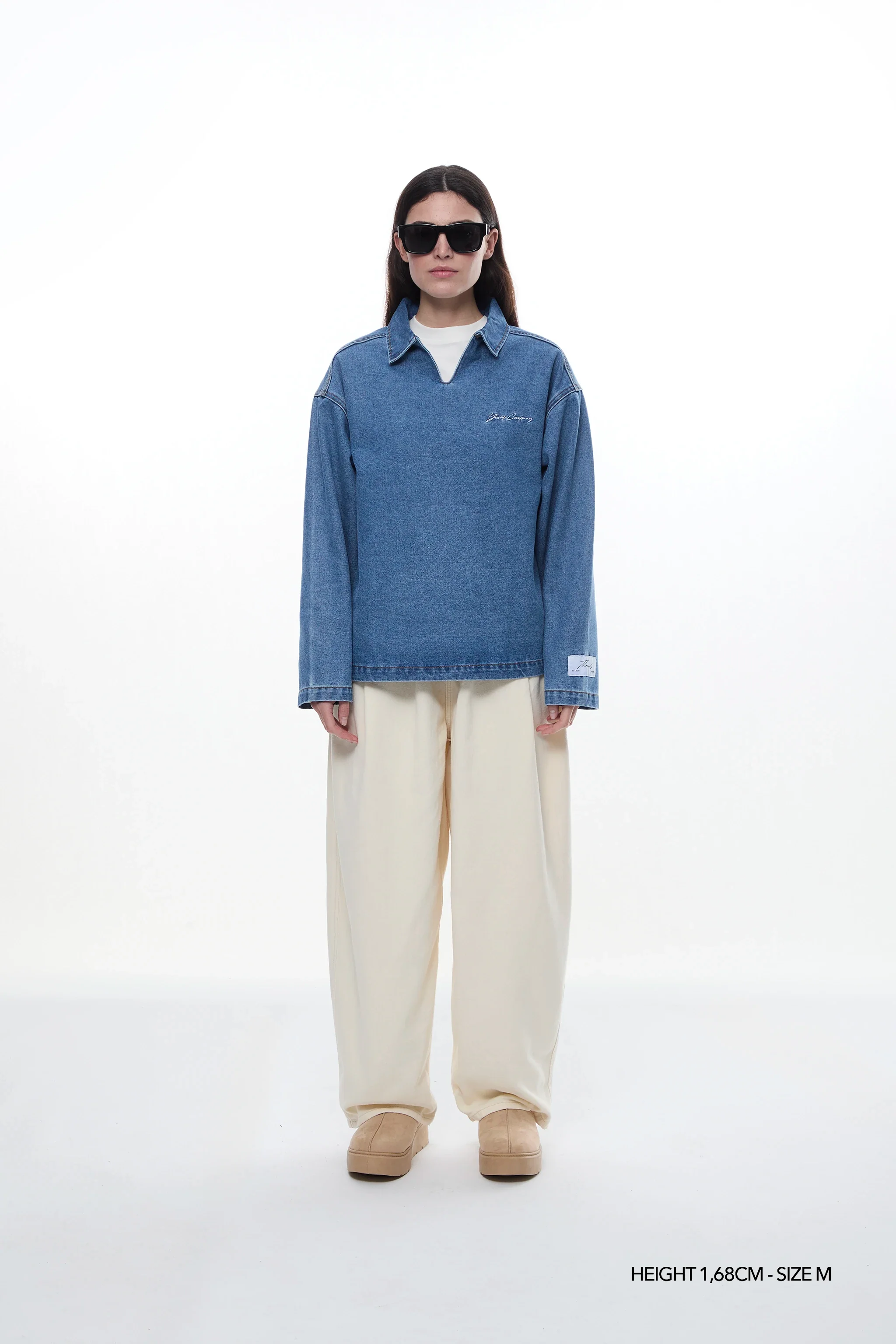 REGAL "THREADS" DENIM POLO - Image 7