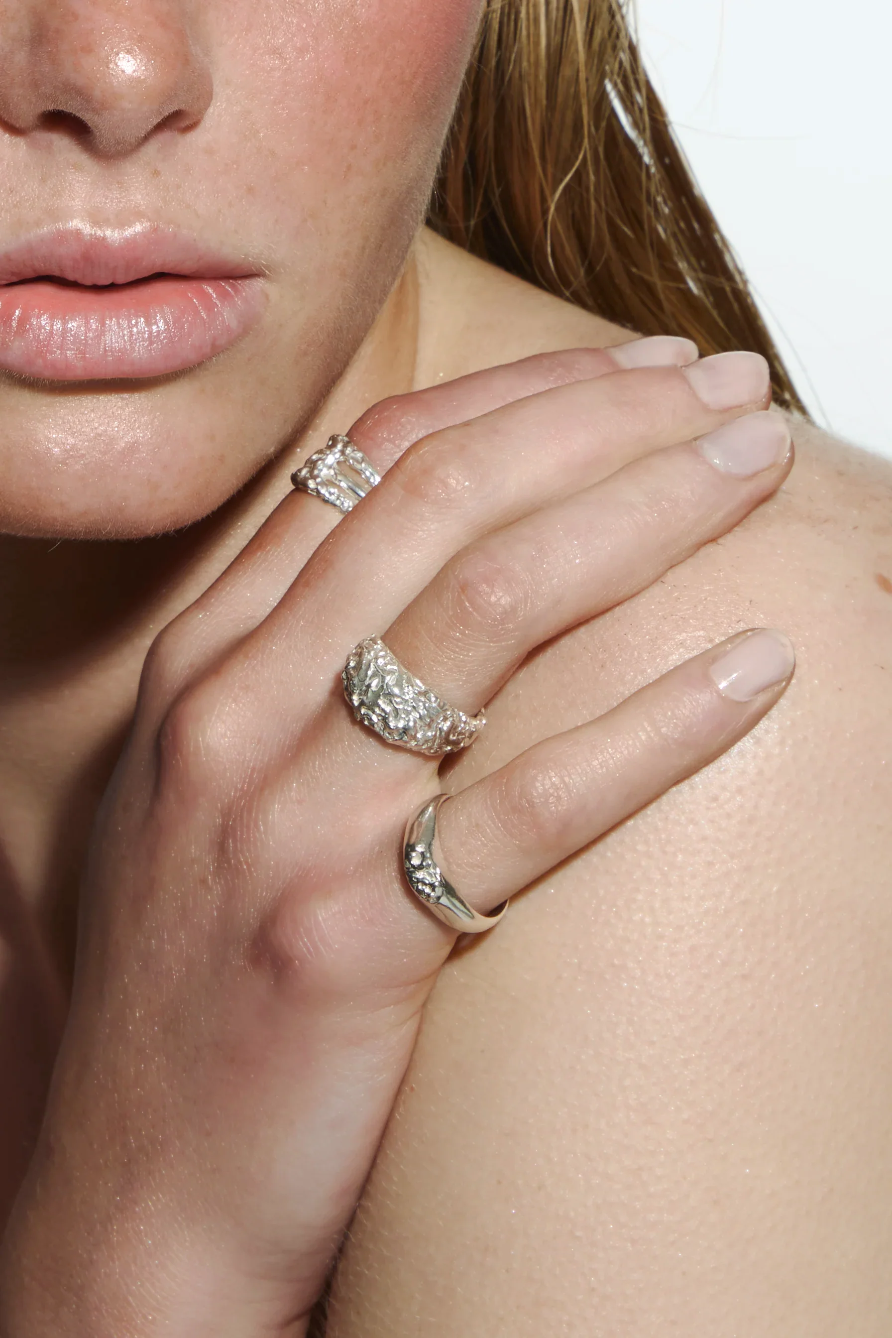 RUMPLE "CRINKLED 925" RING - Image 4