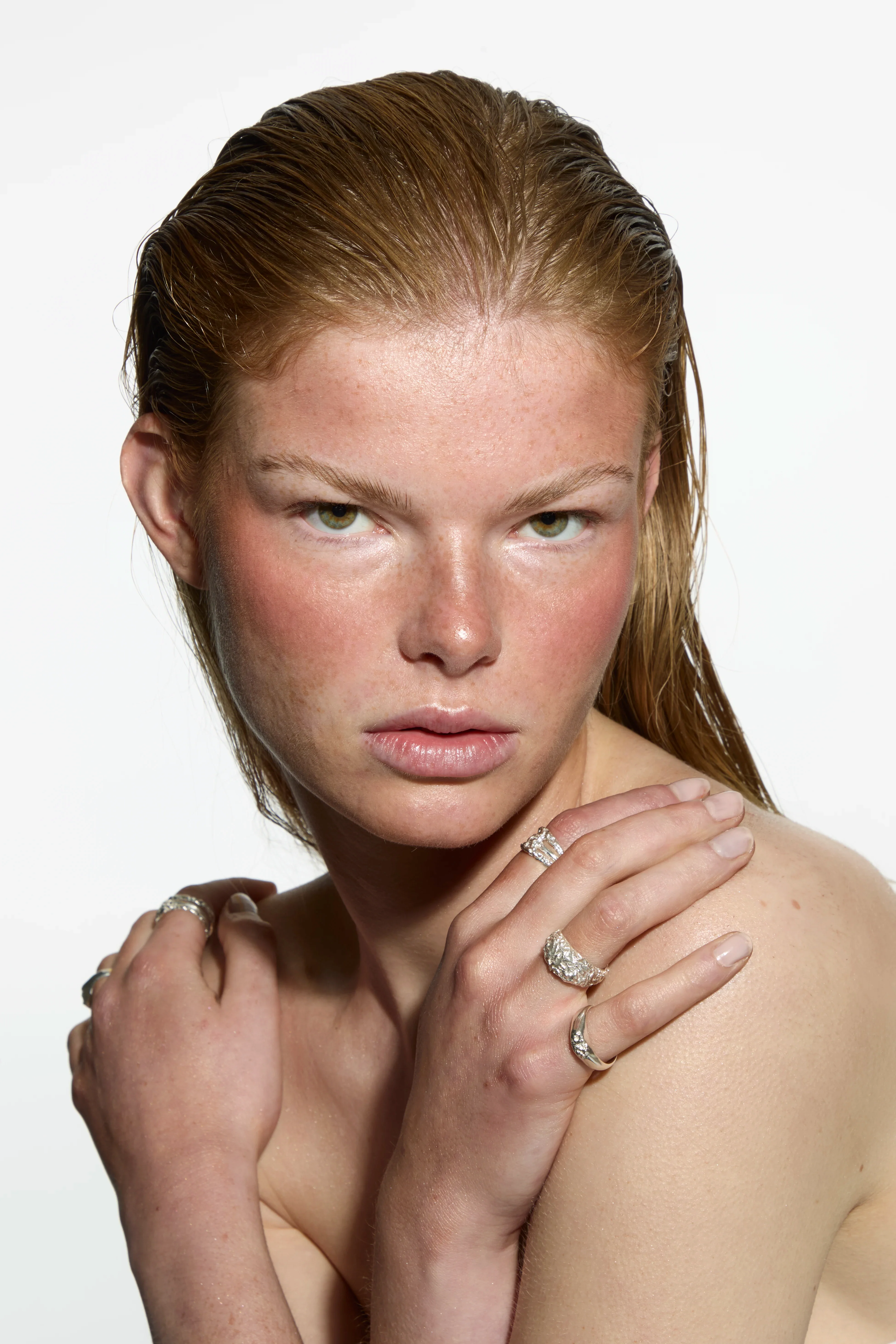 SIGNET "CRINKLED 925" RING - Image 8