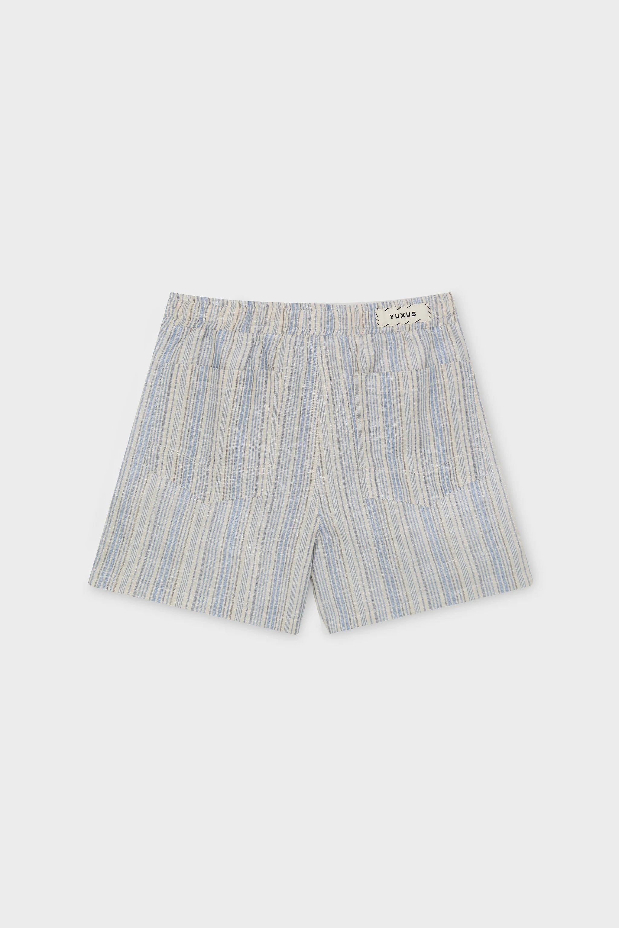 STRIATA "LINEN" SHORTS - Image 9