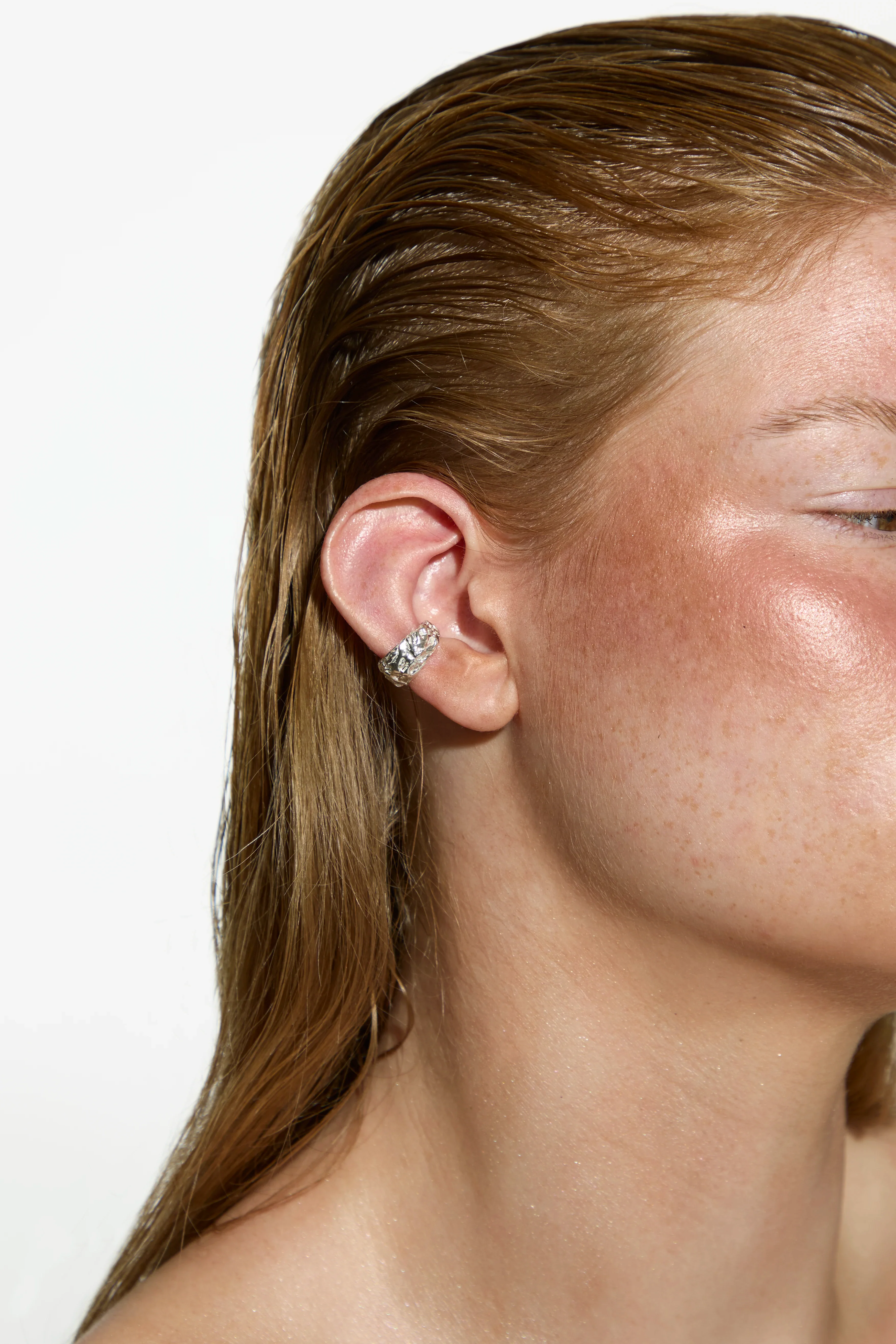 WRINKLE "CRINKLED 925" EAR CUFF - Image 4
